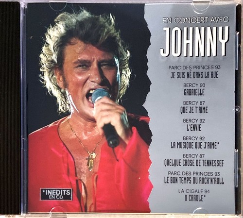 Album promo johnny hallyday - cd,