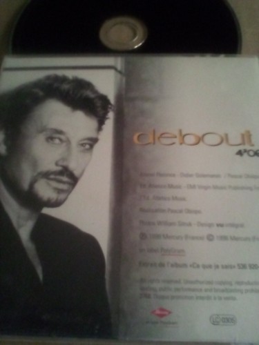 Johnny hallyday rare promo - rare,